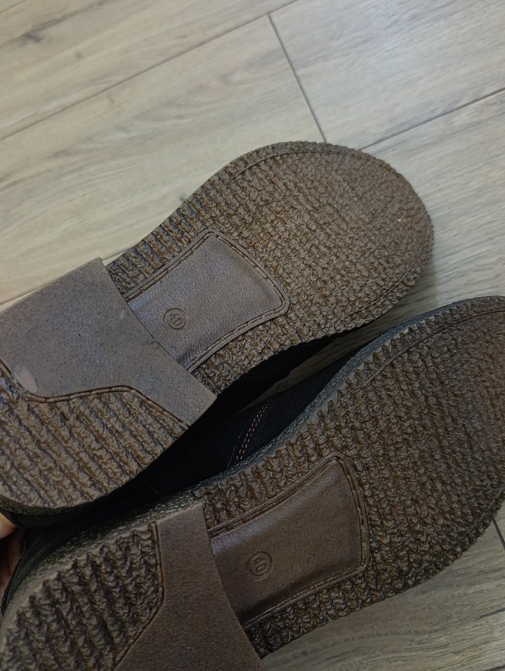 Kahverengi Erkek Süet Bot Velcro - Görsel 5