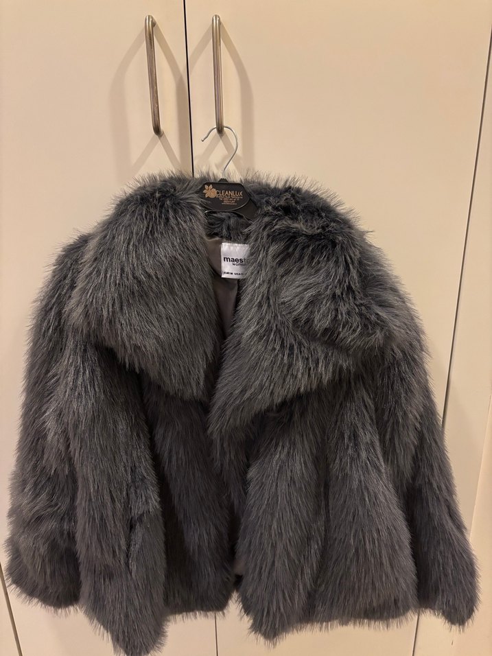 Gri renk kürk - Görsel 3