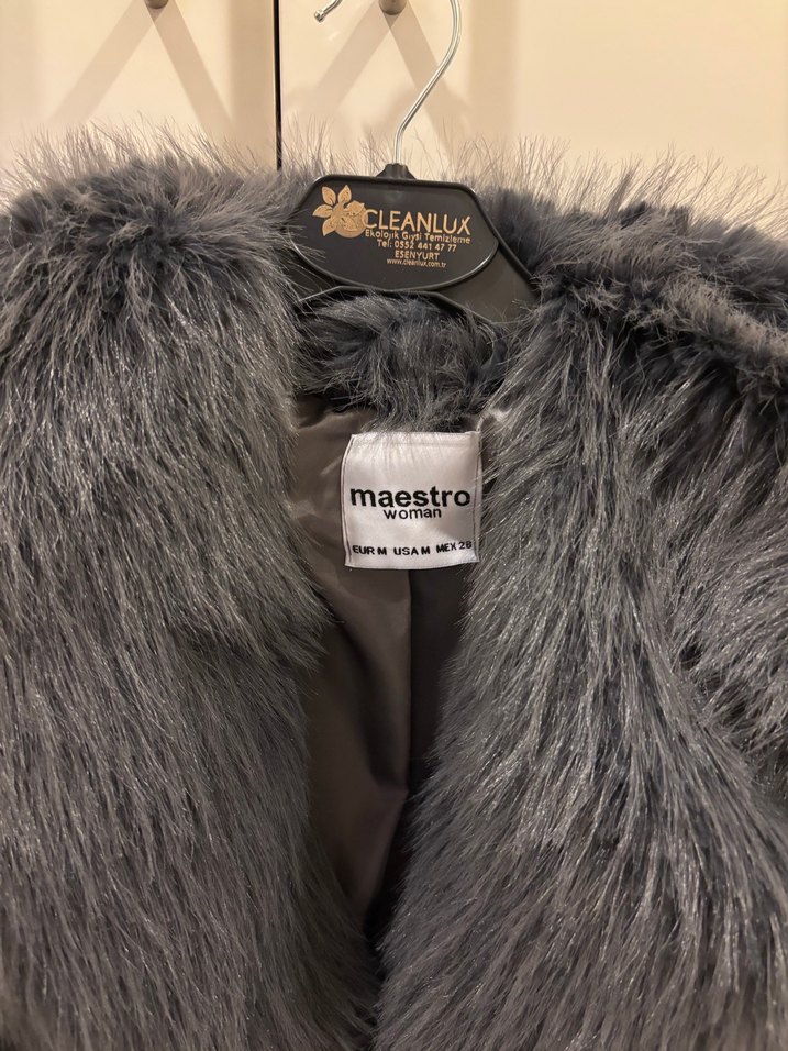 Gri renk kürk - Görsel 2