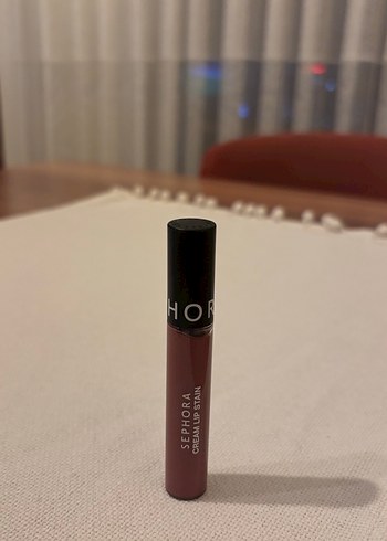 Sephora Krem Mat Dudak Stain - Koyu Bej - Görsel 3