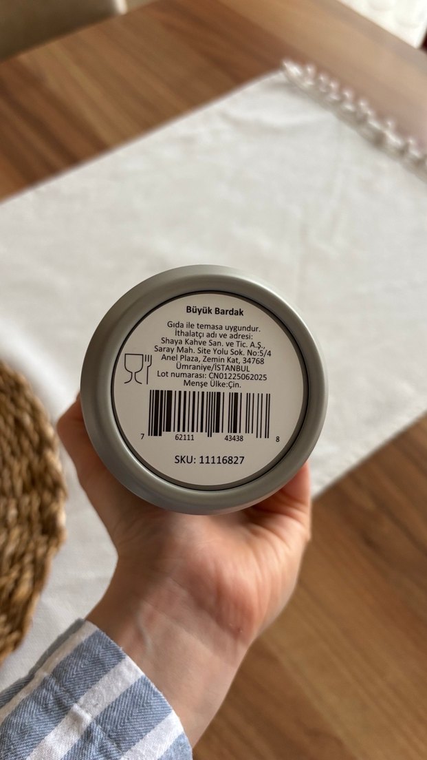 Kahverengi Starbucks Termos Bardak - Görsel 4