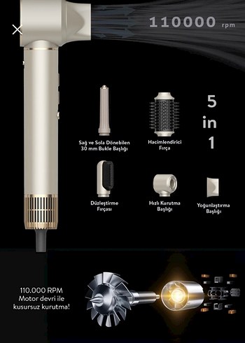 Sinbo Çok Fonksiyonlu Saç Şekillendirici - Görsel 2