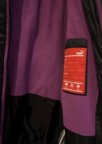 Puma Fermuarlı Siyah Kadın Spor Mont - Görsel 4