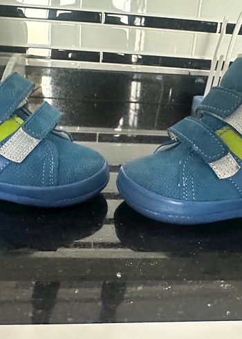 Nu bebe marka Mavi Erkek Bebek İlk Adım Ayakkabısı - Görsel 2