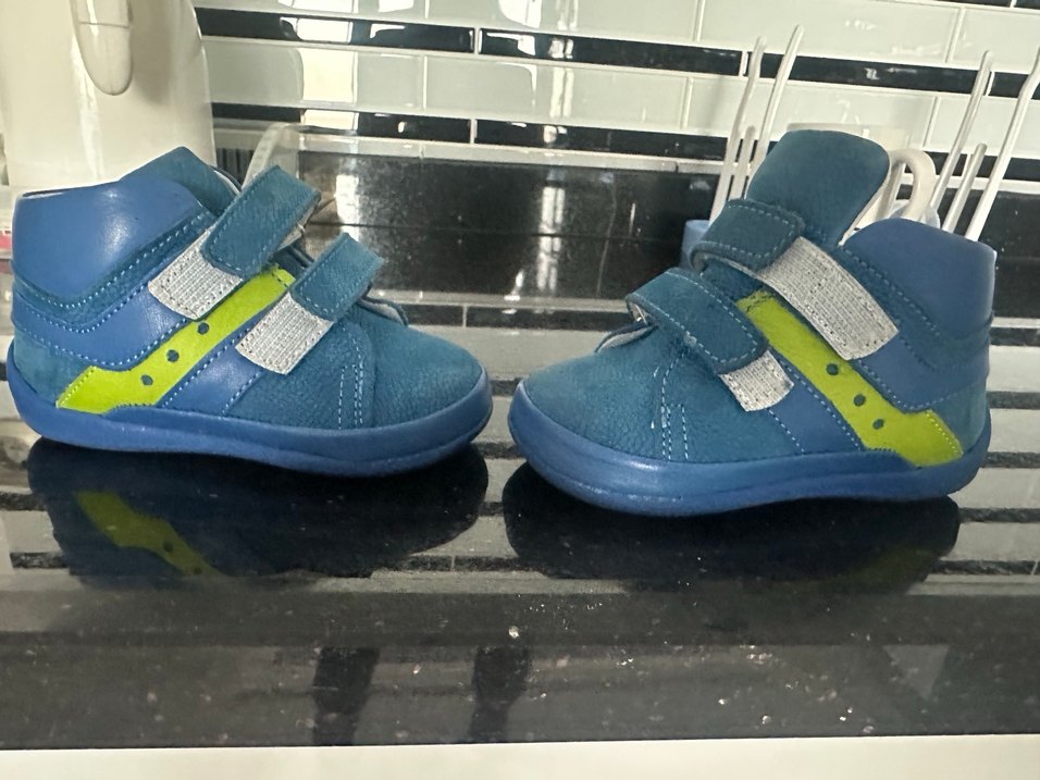 Nu bebe marka Mavi Erkek Bebek İlk Adım Ayakkabısı - Görsel 2