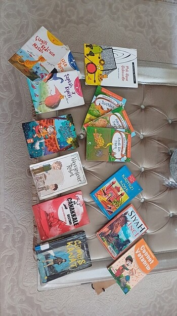 14 adet çeşitli çocuk hikaye kitapları