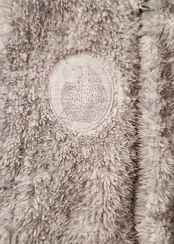 Gri Peluş Bebek Tulumu - Görsel 2