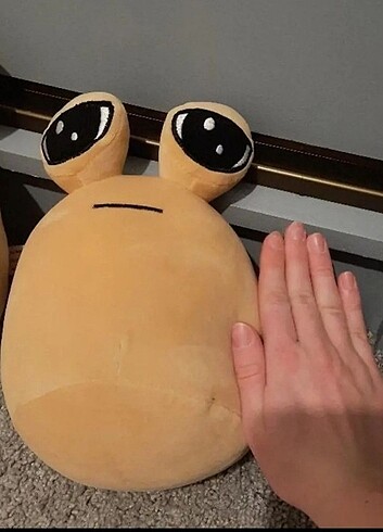 Beden Renk Pou Peluş Oyuncak Uzaylı Pou