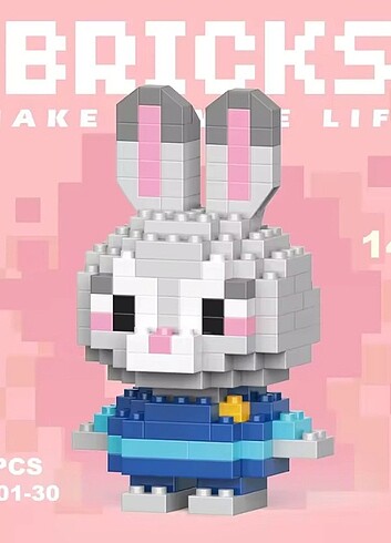  Tilki ve Tavşan Bricks Lego