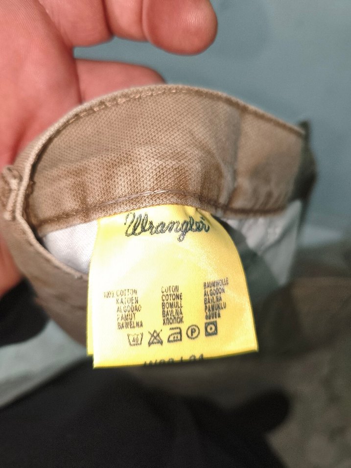 Wrangler Bej Bol Kesim Keten Erkek Pantolon - Görsel 4