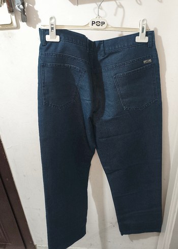 Erkek Lacivert Midi Kot Pantolon - Görsel 2