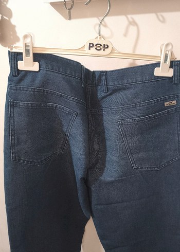 Erkek Lacivert Midi Kot Pantolon - Görsel 3