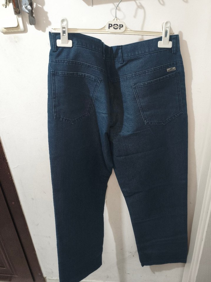 Erkek Lacivert Midi Kot Pantolon - Görsel 2