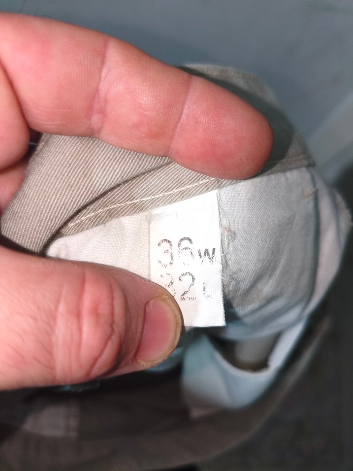 Bej Kemerli Erkek Keten Pantolon - Görsel 5