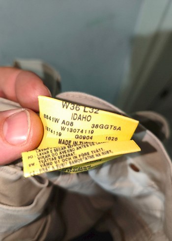 Bej Rahat Kesim Keten Pantolon - Görsel 5