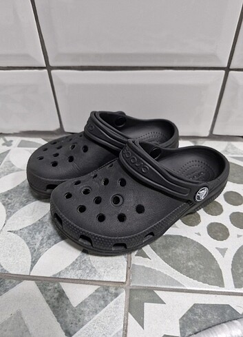 C10 crocs siyah çocuk crocs