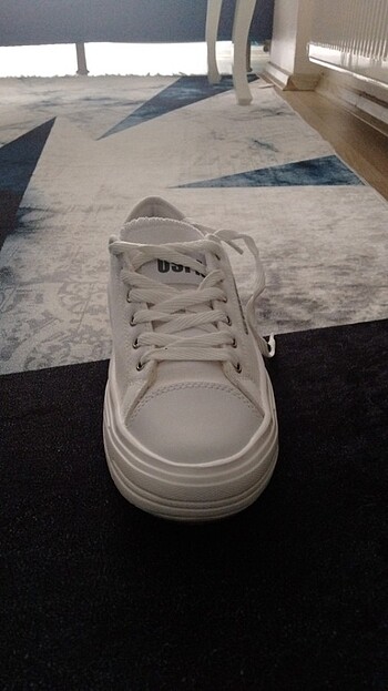 38 Beden beyaz Renk Polo sneakers 