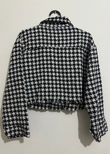 Düğmeli Mini Kadın Ceket - Görsel 2