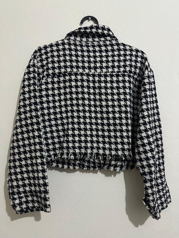 Düğmeli Mini Kadın Ceket - Görsel 2