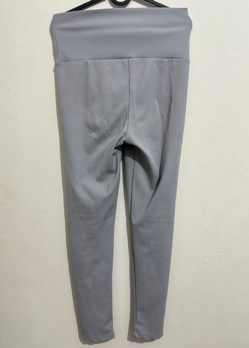 Gri Kadın Tayt - Görsel 2