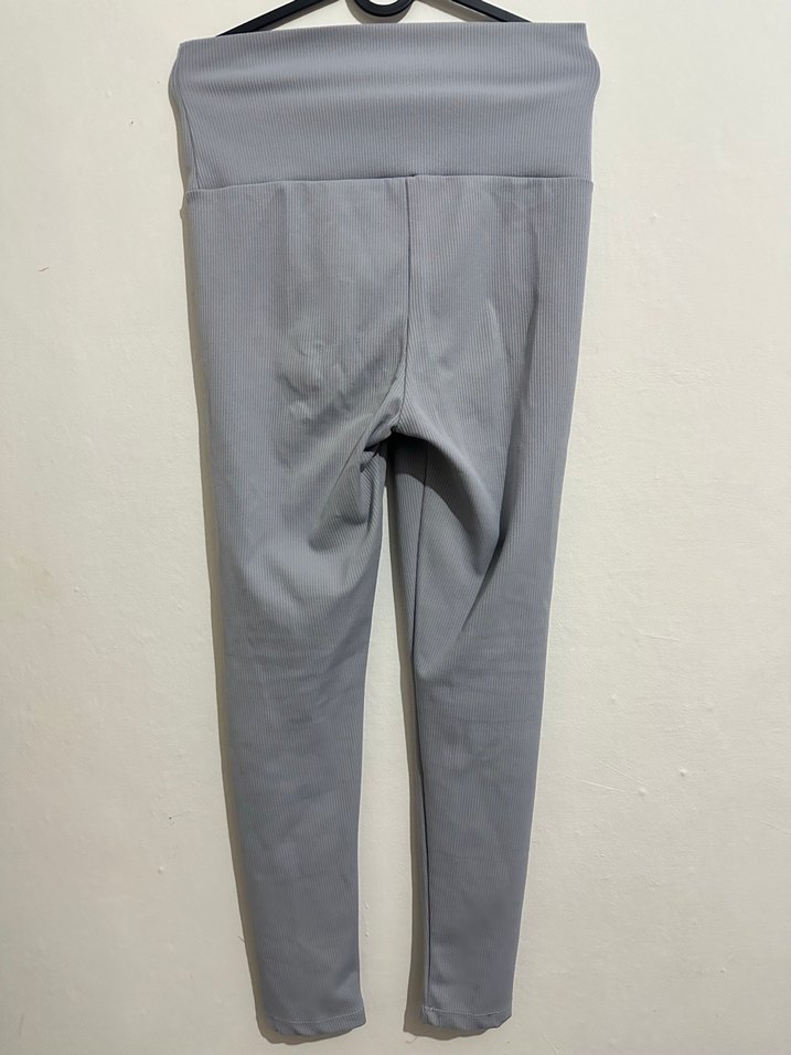 Gri Kadın Tayt - Görsel 2