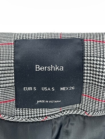 s Beden gri Renk Bershka Blazer %70 İndirimli.