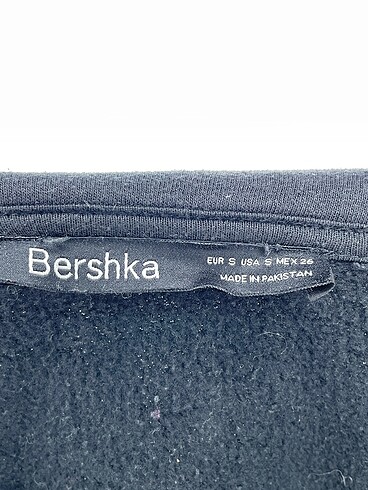 s Beden siyah Renk Bershka Sweatshirt %70 İndirimli.