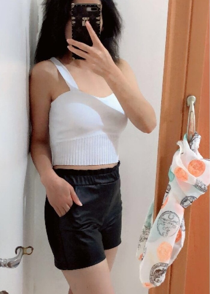 Deri şort - Görsel 2