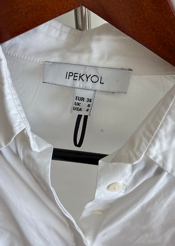 İpekyol tarz şık beyaz gömlek - Görsel 2