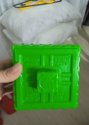Beden Renkli Lego Bloklar Tuğla