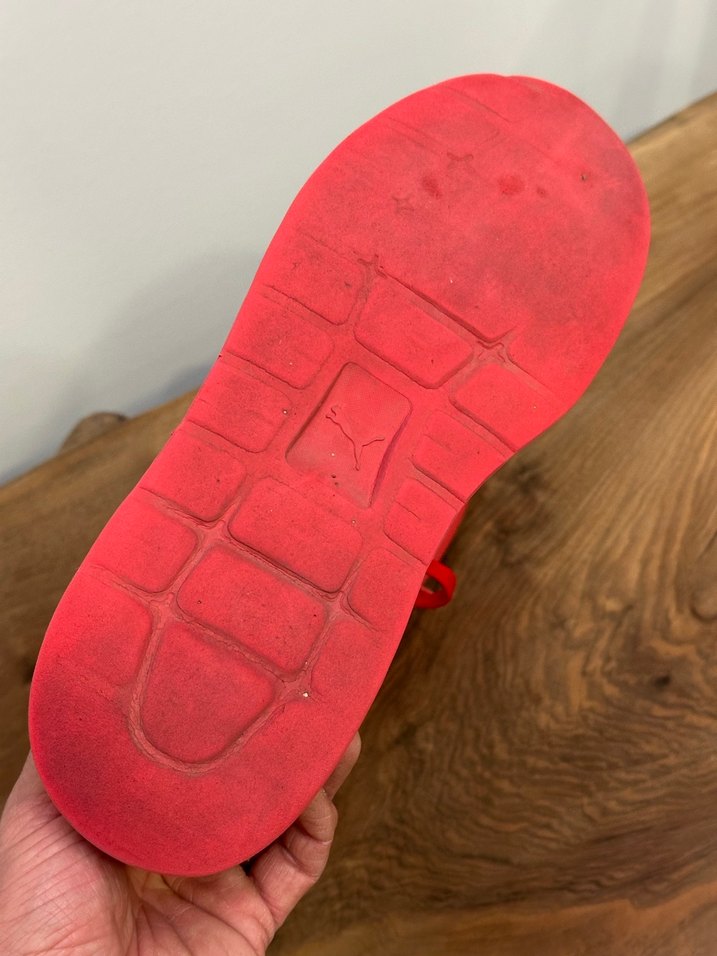 Puma Kırmızı Platform Spor Ayakkabı - Görsel 5