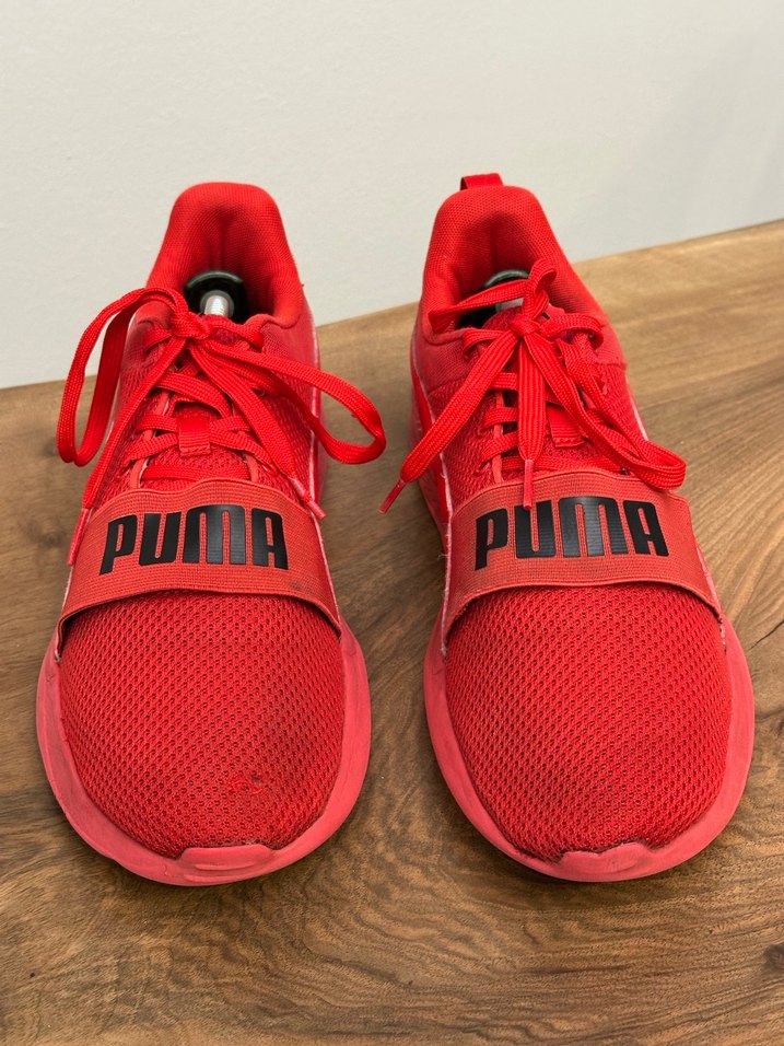 Puma Kırmızı Platform Spor Ayakkabı - Görsel 2