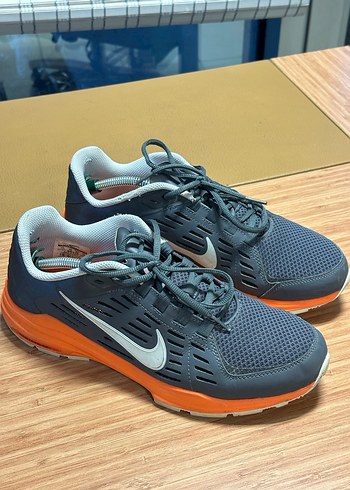 Nike Gri Bağcıklı erkek Spor Ayakkabı - Görsel 2