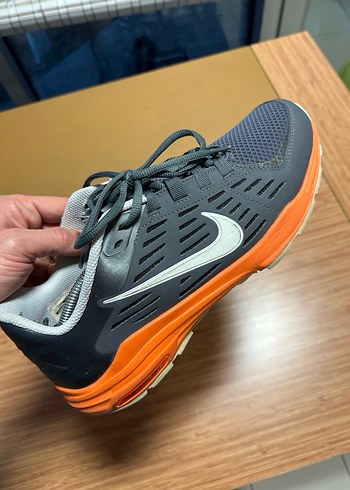 Nike Gri Bağcıklı erkek Spor Ayakkabı - Görsel 5