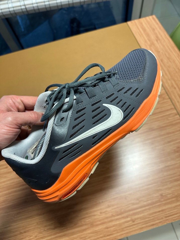 Nike Gri Bağcıklı erkek Spor Ayakkabı - Görsel 5