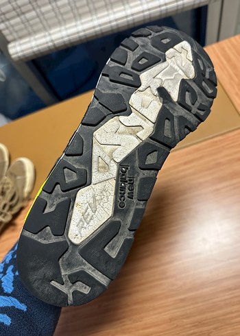 Siyah Yeşil Kadın Spor Ayakkabı - Görsel 6