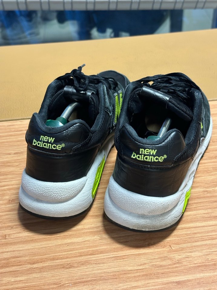 Siyah Yeşil Kadın Spor Ayakkabı - Görsel 4