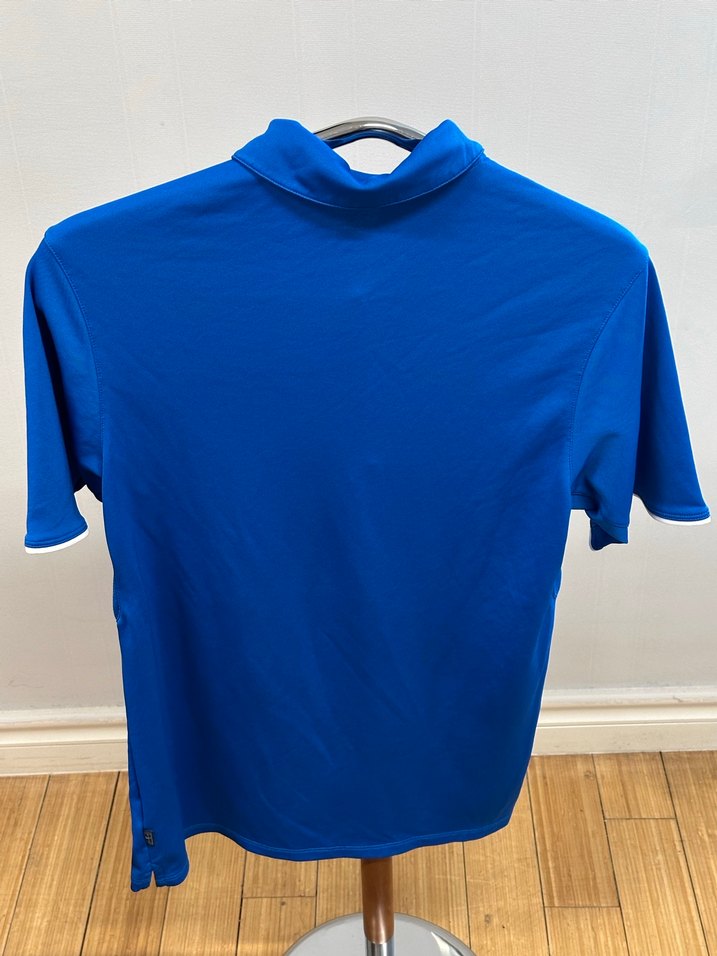 Nike Mavi Düğmeli Erkek Polo Yaka Tişört - Görsel 3