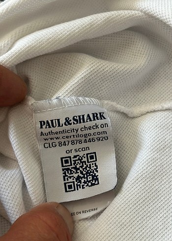 3xl Beden beyaz Renk Paul & Shark Erkek Beyaz Kısa Kollu Polo Tişört