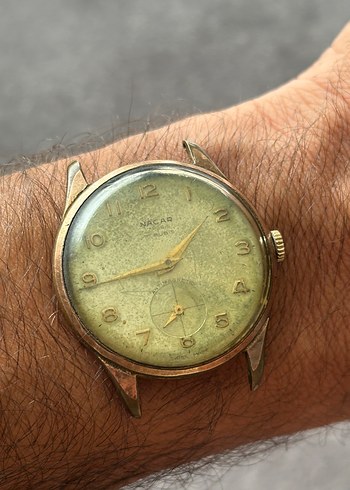 Beden Nacar Kurmalı Vintage Erkek Kol Saati