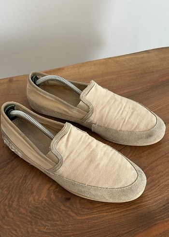 Calvin klein Bej Süet Erkek Espadril - Görsel 3