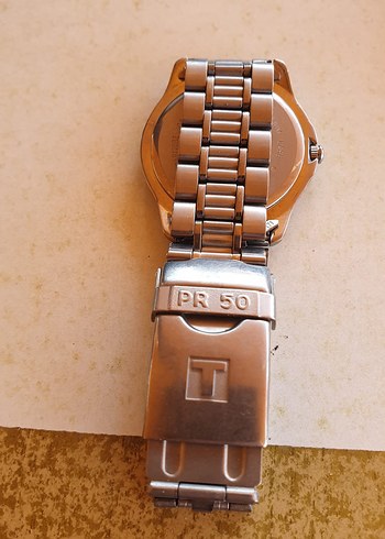 Beden gri Renk Tissot PR50 Titanyum Erkek Saati Bej