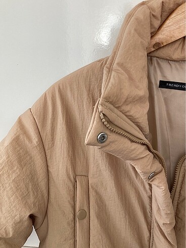 xs Beden camel Renk trendyol mont