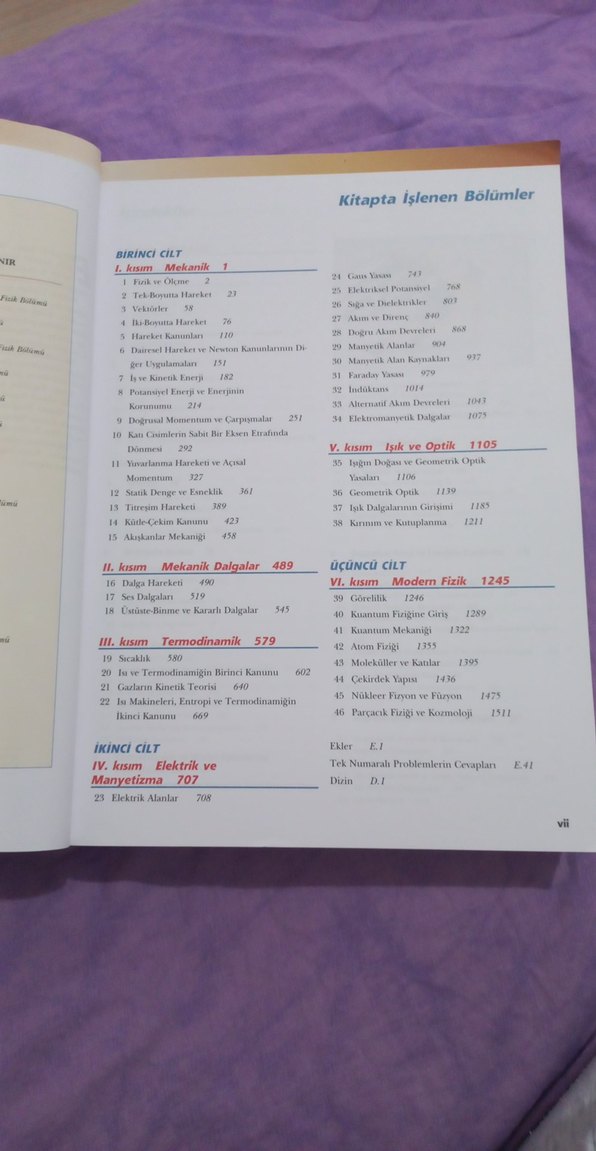 Fen ve Mühendislik İçin Fizik 1 - Serway, Beichner - Görsel 3