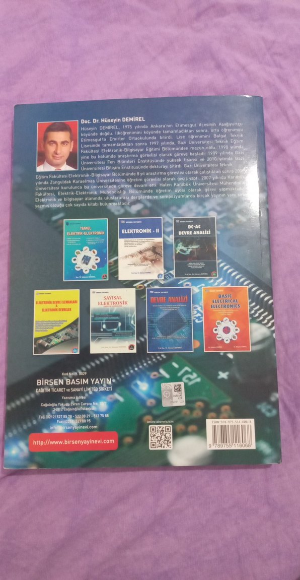 Elektronik 1 Hüseyin Demirel - Birsen Yayınevi - Görsel 2
