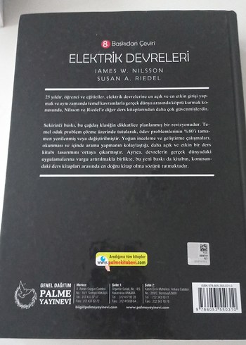 Elektrik Devreleri - 8. Baskı, Palme Yayınları