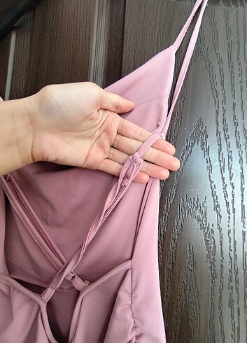 Degaje Yaka Elbise - Görsel 5