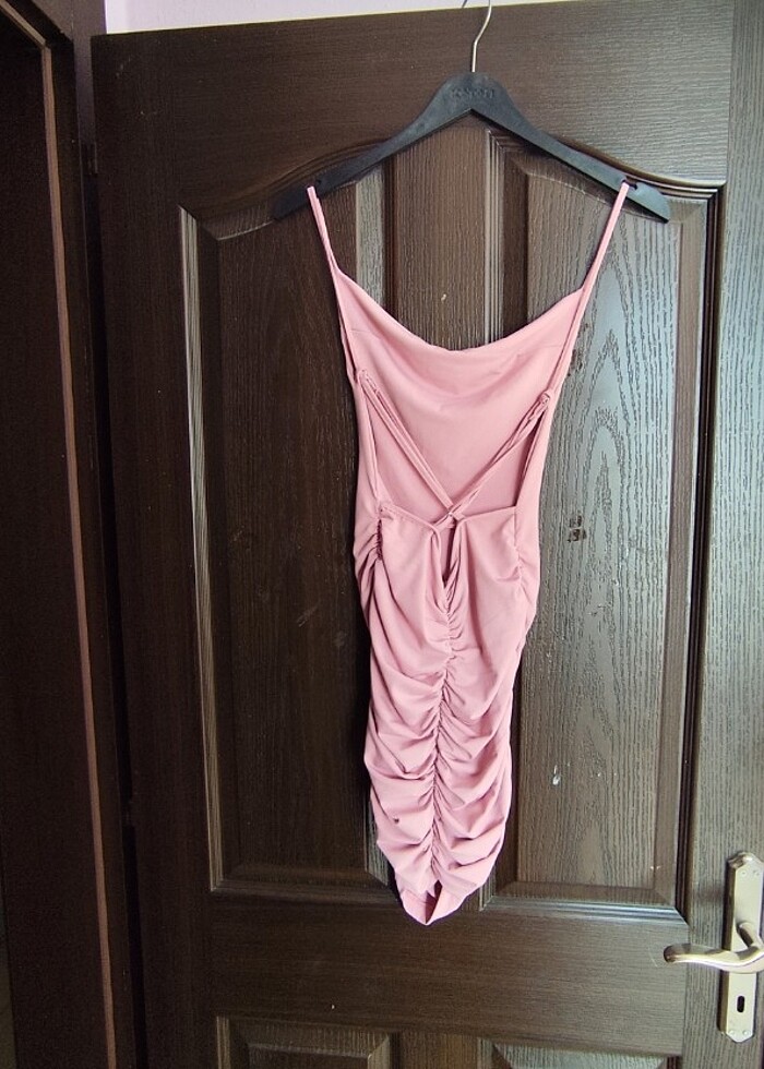 Degaje Yaka Elbise - Görsel 2