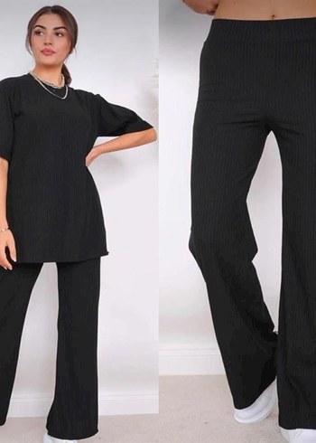 Siyah Kadın Regular Fit Takım