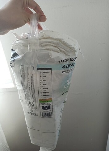 1 Beden: 2-5 kg Beden Renk Sleepy bio natural 1 numara bebek bezi